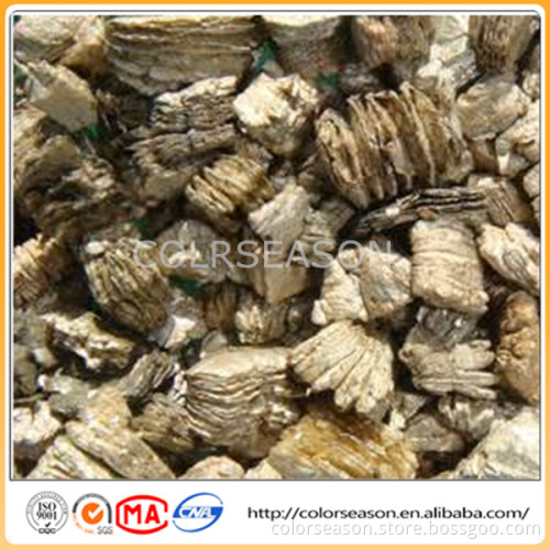 silver / golden exfoliated agriculture vermiculite